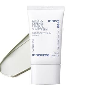 ** Open Box- innisfree Daily Mineral UV Defense SPF 45 Face Sunscreen (1.69 oz)